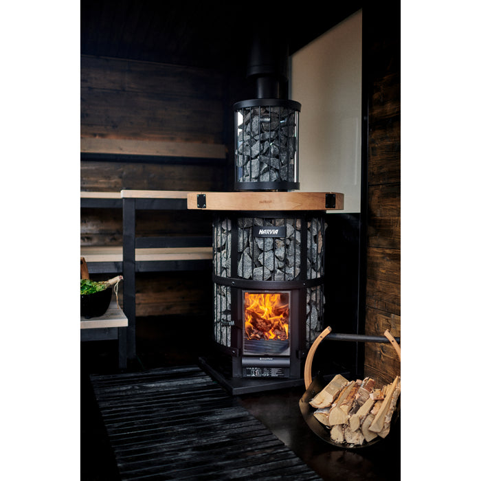 Harvia Legend 240 Green Flame Wood Sauna Stove