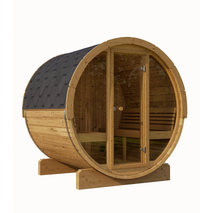 SaunaLife Model E7 4-Person Sauna Barrel Kit